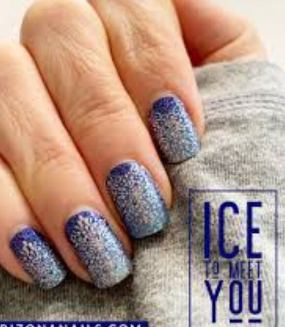 Color Street Other - Color Street Nail Strips Ice to Meet You Cottagecore, Y2K Frosty Glam